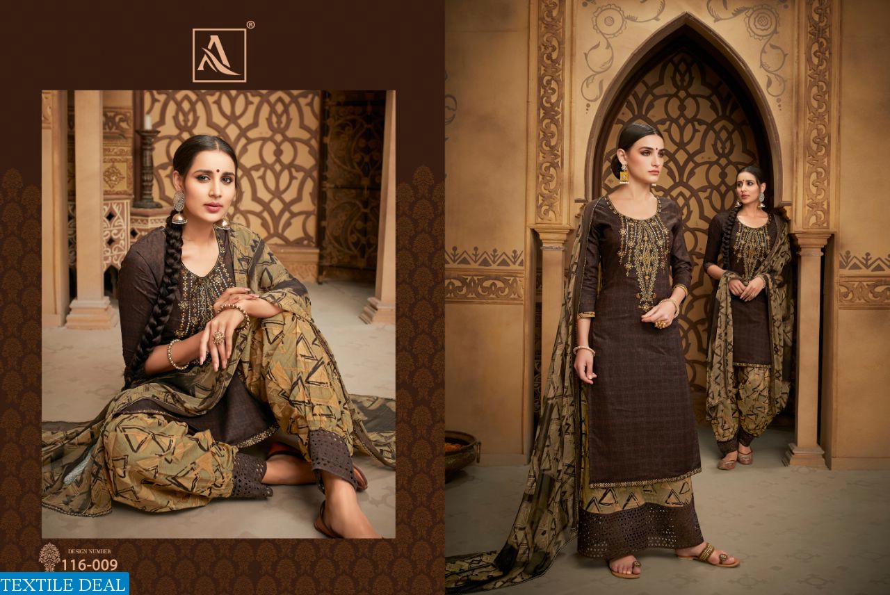 Alok Sohni punjaban Wholesale Dress material